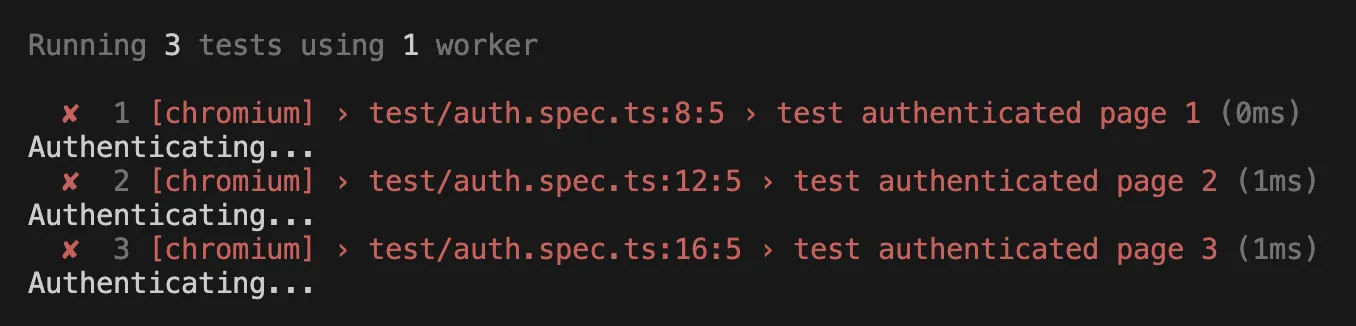 Auth in every worker