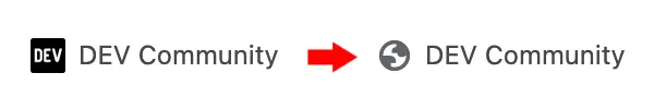 Default favicon