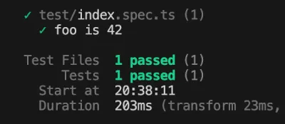 Tests pass